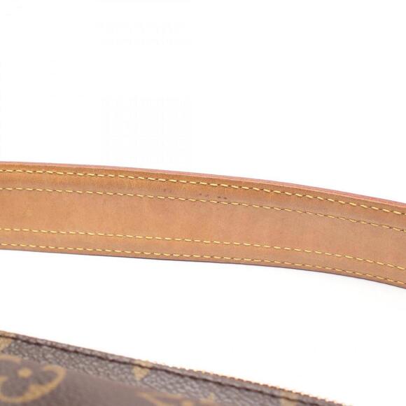 LOUIS VUITTON Brown Monogram Leather Shoulder Bag - Picture 7 of 11